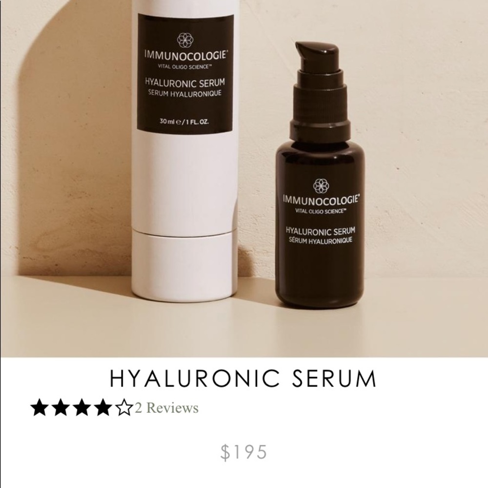 Immunocologie hyaluronic serum
